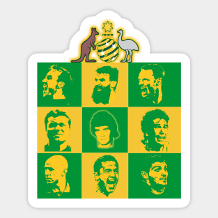 Popart - SOCCEROOS LEGENDS Sticker